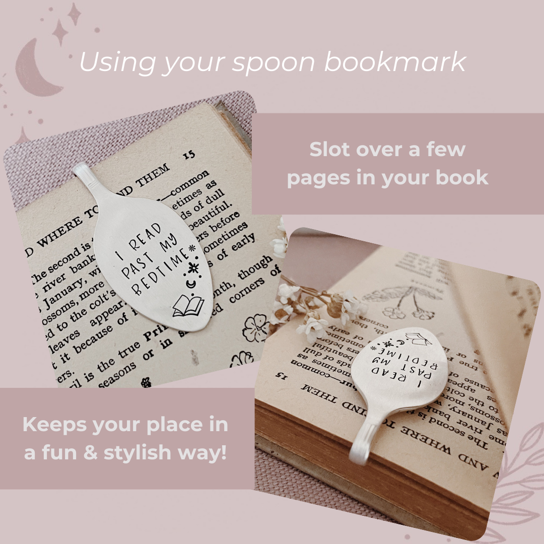 Floral Mum, Nan, Family  - Bent Spoon Bookmark