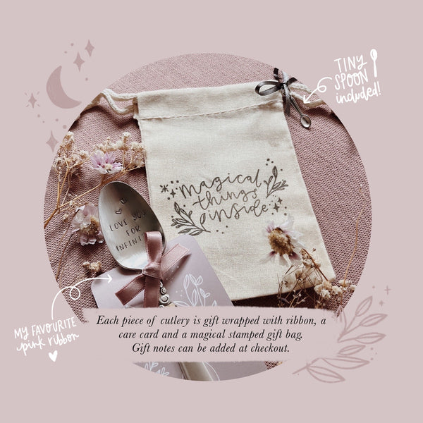 Hello Pumpkin - Vintage Stamped Soup Spoon