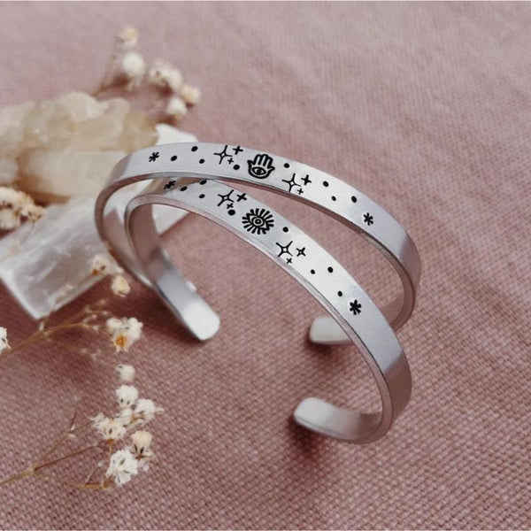 Magical Hamsa or Eye Wide Bracelet - [LostPost]