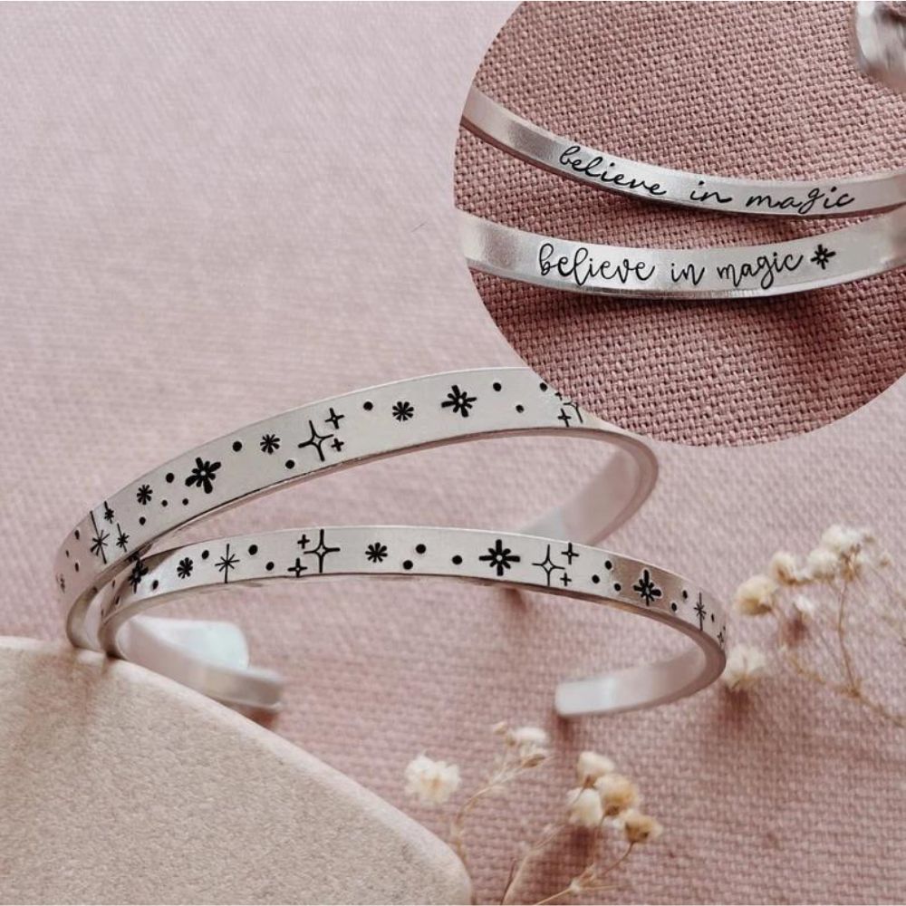 Magical Stars Double Sided Bracelet Customisable - [LostPost]