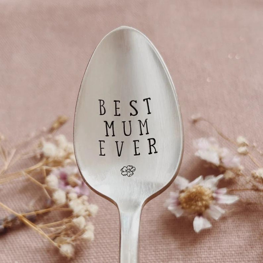 Best Mum Ever Vintage Stamped Spoon - [LostPost]