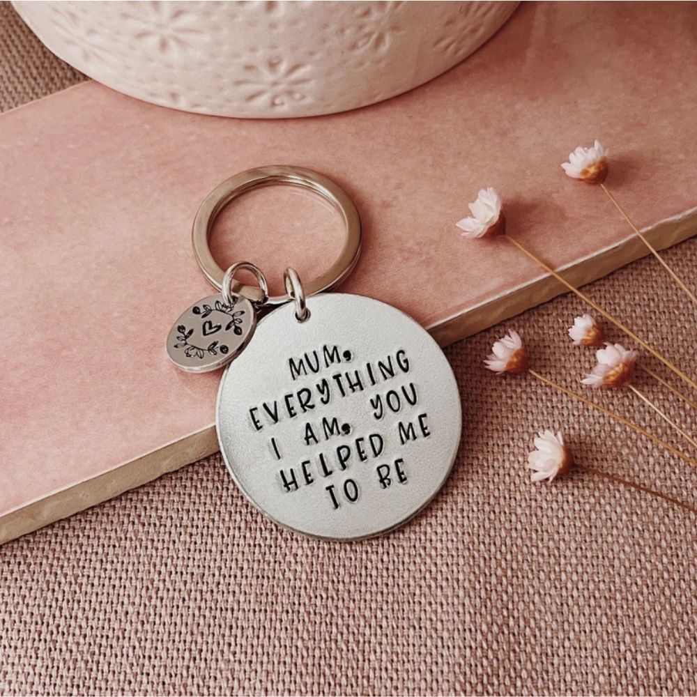 Everything I Am, Personalised Circle Keyring - [LostPost]