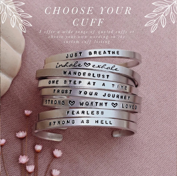 Inhale Exhale Adjustable Bracelet - [LostPost]