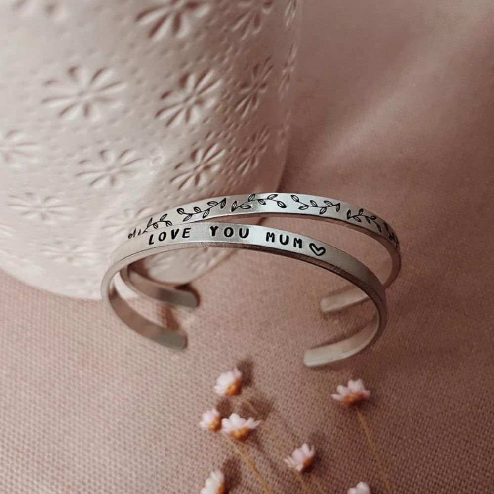 Love you Mum Bundle, Adjustable Bracelet Set Customisable - [LostPost]